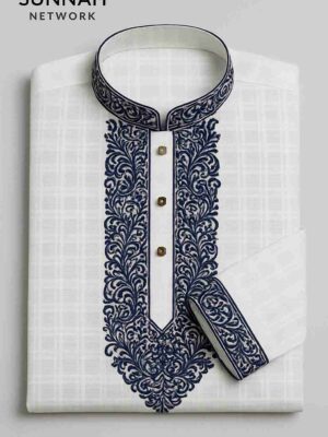 Check Fabrics Cotton- Navy blue design