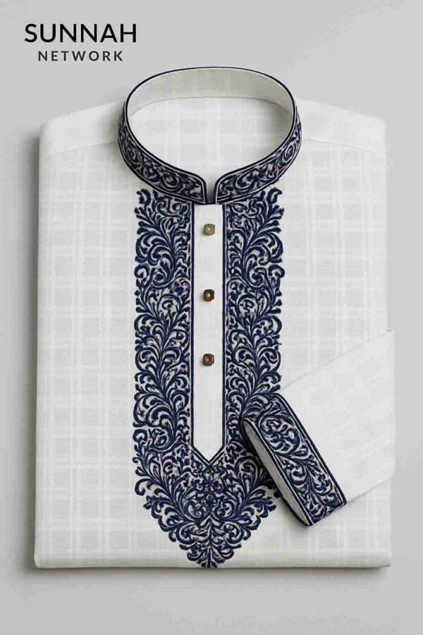 Check Fabrics Cotton- Navy blue design