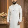 Adi Cotton Premium White Panjabi