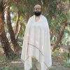 Natural Wool- Premium White Shawl
