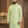 Adi Cotton Premium Lemon Panjabi