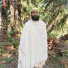 Natural Wool- Premium White Shawl