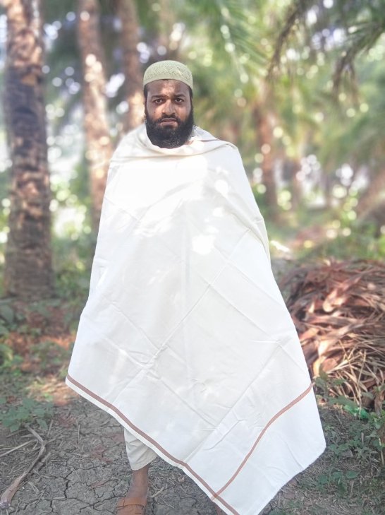 Natural Wool- Premium White Shawl