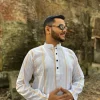 Premium Gold Stripe- Dhuti Cotton