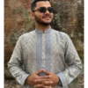 Luxurious Katan Special- Silver Gray