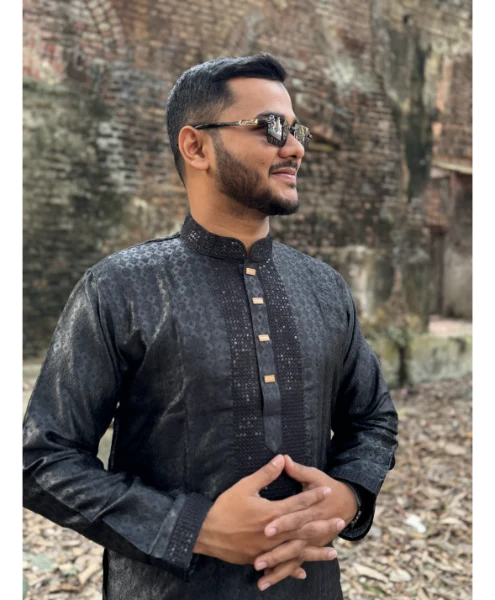 Luxurious Katan Special- Dark Black